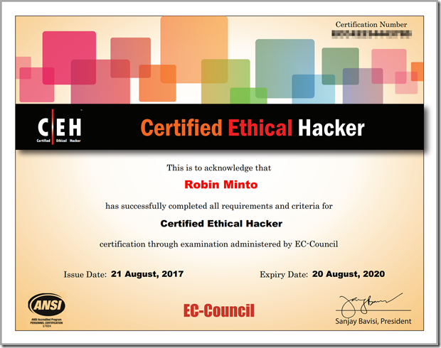 CEH-Certificate